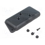 Enclosure: for remote controller; X: 37mm; Y: 84mm; Z: 14mm P-14/3/BK MASZCZYK
