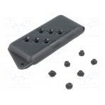 Enclosure: for remote controller; X: 37mm; Y: 84mm; Z: 14mm P-14/6/BK MASZCZYK