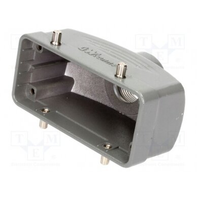Enclosure: for HDC connectors; size 16B; for cable; straight MX-93601-2824 MOLEX 1