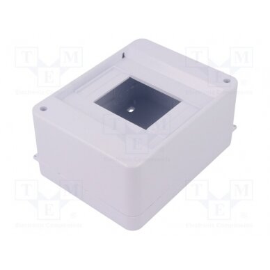 Enclosure: for modular components; IP30; white; No.of mod: 5; ABS PW-C.2064 PAWBOL 1