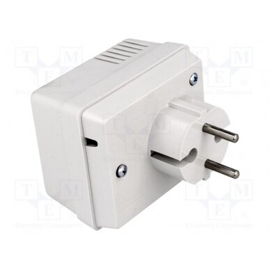 Enclosure: for power supplies; vented; X: 63mm; Y: 73mm; Z: 46mm; ABS ABS-48 MASZCZYK 1
