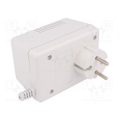 Enclosure: for power supplies; vented; X: 65mm; Y: 92mm; Z: 57mm; ABS ABS-49 MASZCZYK 1