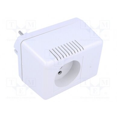 Enclosure: for power supplies; vented; X: 65mm; Y: 92mm; Z: 57mm; ABS ABS-49D MASZCZYK 1
