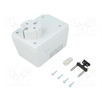Enclosure: for power supplies; with earthing; X: 65mm; Y: 90mm KM-49ZU/GY MASZCZYK 1