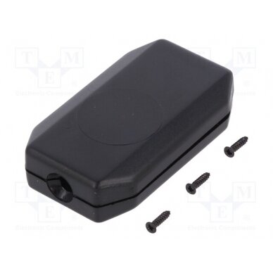 Enclosure: for remote controller; X: 38mm; Y: 65mm; Z: 16mm P-15ND/B MASZCZYK 1