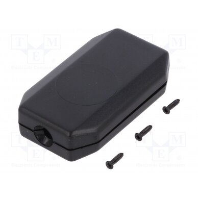 Enclosure: for remote controller; X: 38mm; Y: 65mm; Z: 16mm P-15ND/B MASZCZYK