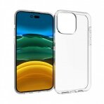 eSTUFF iPhone 14 Pro Max Soft case Clear ultra-slim UV-coated ES67100008-BULK Mobiliuju telefonu deklai