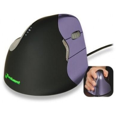 Evoluent Vertical Mouse4 Small Right Right Hand Mouse USB VM4S Vertical Mouse