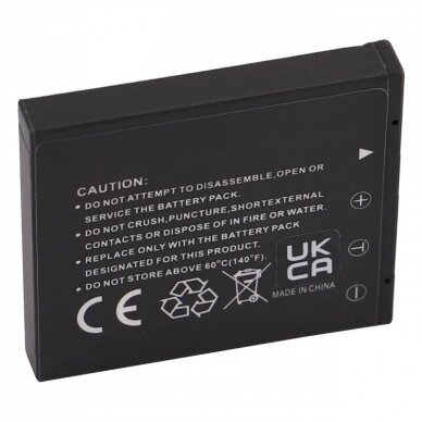Baterija (akumuliatorius) foto-video kamerai Fujifilm NP-40 3.7V 800mAh 1