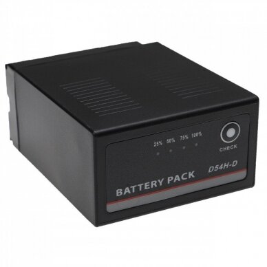 Baterija (akumuliatorius) foto-video kamerai Panasonic CGR-D54S 7.4V 7800mAh 1