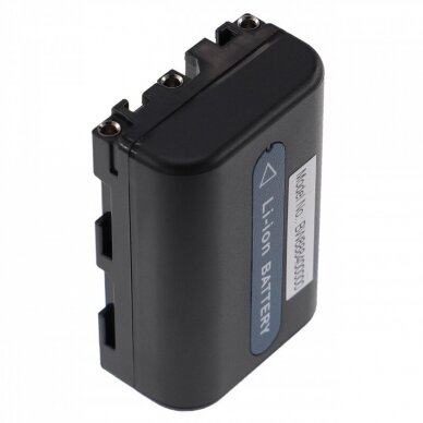 Baterija (akumuliatorius) foto-video kamerai Sony NP-FM50, NP-FM55H 7.4V 1600mAh 3
