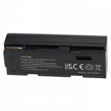Baterija (akumuliatorius) foto-video kamerai NP-80 Fuji FinePix 4900 Zoom 1600mAh, 3.7V, Li-ion 1