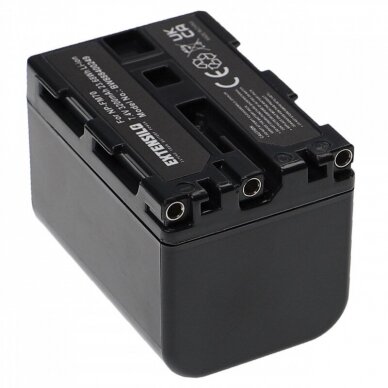 Baterija (akumuliatorius) foto - video kamerai NP-FM70 Sony DCR-TRV6 7.4V 3200mAh 2