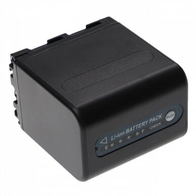 Baterija (akumuliatorius) foto - video kamerai NP-QM91D Sony DCR-PC9 7.2V 4800mAh 1