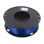 Filament: PET-G; 1.75mm; blue; 220÷260°C; 1kg 3DP-PETG1.75-01-B GEMBIRD