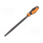 File; planisher; triangle; 200mm; non-slip grip; steel PG-T863 PG TOOLS