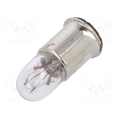 Filament lamp: Midget; SUB-MIDGET; 28VDC; 40mA; Ø: 6mm; L: 15mm LAMP-ML387 BRIGHTMASTER 1