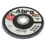 Flap grinding wheels; Ø: 125mm; Øhole: 22.23mm; Granularity: 60 AB001020106 ABRA BETA