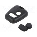 Front panel for remote controller; MINITOOLS; Body col: black SEPKEY03B MINITOOLS