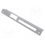 Frontal plate; angular,right; W: 25mm; for electromagnetic lock LOC-905G LOCKPOL