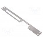 Frontal plate; long,flat; W: 25mm; for electromagnetic lock LOC-904X LOCKPOL