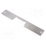 Frontal plate; short,flat; W: 25mm; for electromagnetic lock LOC-901X LOCKPOL