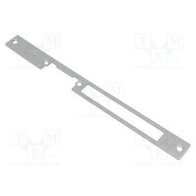 Frontal plate; for electromagnetic lock,1400 series; grey LOC-910G LOCKPOL 1