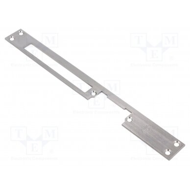 Frontal plate; long,flat; W: 25mm; for electromagnetic lock LOC-904X LOCKPOL