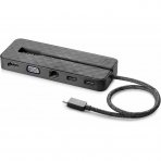 Jungčių šakotuvas (adapteris) HP USB-C Mini Dock (2xUSB, USB-C, HDMI, VGA, RJ-45) 935327-001