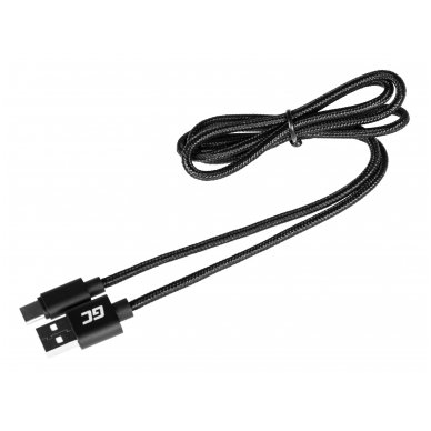 GC USB-C nailoninis kabelis 1m 1
