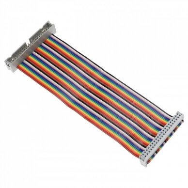 GPIO kabelis (adapteris) 40 kontaktų, Raspberry Pi, 15cm 2