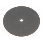 Grinding pin; Ø: 76mm; Øhole: 6mm; W: 2mm; A96,corundum MTB.630194 METABO