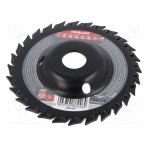 Grinding wheel; 125mm; prominent,with rasp PRE-86246 PROLINE