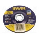 Grinding wheel; Ø: 125mm; Øhole: 22.23mm; metal,stainless steel IRW-IW8082114 IRWIN