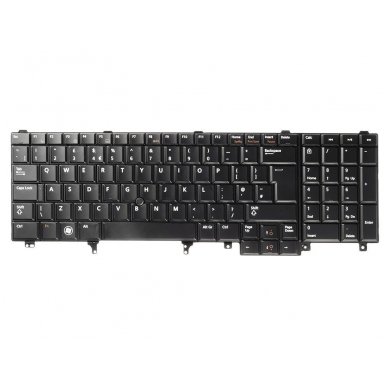 Klaviatūra Dell Latitude E5220 E5520 E6520 E6530 E6540 UK