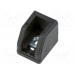 Holder; for profiles,glass mounting; Width of the groove: 5mm FA-094411M4 FATH