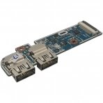 USB lizdas (plokštelė) kompiuteriui HP 250 255 G8 G9 15-GW 15s-GY 15s-GU 15s-GR M03673-001