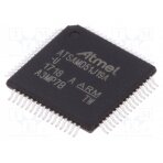IC: ARM microcontroller; SRAM: 192kB; Flash: 512kB; TQFP64; ATSAMD5 ATSAMD51J19A-AU MICROCHIP TECHNOLOGY