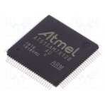 IC: ARM7TDMI microcontroller; SRAM: 32kB; Flash: 128kB; LQFP100 AT91SAM7X128C-AU MICROCHIP TECHNOLOGY