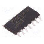 IC: AVR microcontroller; EEPROM: 256B; SRAM: 2kB; Flash: 16kB; SO14 ATTINY1614-SSFR MICROCHIP TECHNOLOGY