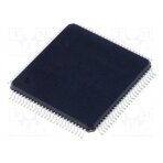 IC: AVR microcontroller; EEPROM: 2kB; SRAM: 4kB; Flash: 64kB; Cmp: 4 ATXMEGA64A1-AU MICROCHIP TECHNOLOGY
