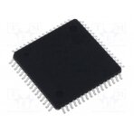 IC: AVR microcontroller; TQFP64; 2.7÷5.5VDC; Ext.inter: 8; Cmp: 1 ATMEGA64-16AU MICROCHIP TECHNOLOGY