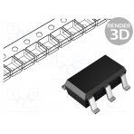IC: digital; buffer,non-inverting; Ch: 1; SMD; SOT25; AHC; 2÷5.5VDC 74AHC1G125W5-7 DIODES INCORPORATED