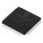 IC: dsPIC microcontroller; Memory: 1024kB; TQFP80; 3÷3.6VDC; DSPIC 33CK1024MP708-E/PT MICROCHIP TECHNOLOGY
