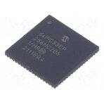 IC: dsPIC microcontroller; Memory: 256kB; QFN64; DSPIC; 0.5mm 33EP256MC206-I/MR MICROCHIP TECHNOLOGY
