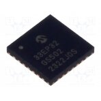 IC: dsPIC microcontroller; Memory: 32kB; QFN-S28; DSPIC; 0.65mm 33EP32GS502-I/MM MICROCHIP TECHNOLOGY