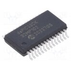 IC: dsPIC microcontroller; Memory: 32kB; SSOP28; DSPIC; 0.65mm 33CK32MP102-I/SS MICROCHIP TECHNOLOGY