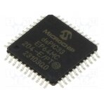 IC: dsPIC microcontroller; Memory: 64kB; TQFP44; 3÷3.6VDC; DSPIC 33EP64MC204-E/PT MICROCHIP TECHNOLOGY