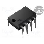 IC: EEPROM memory; Microwire; 128x8bit; 4.5÷5.5V; 2MHz; DIP8 93C46A-I/P MICROCHIP TECHNOLOGY