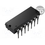 IC: interface; line receiver; DTE-DCE,RS232; DIP14; 4.5÷6VDC SN75C189N TEXAS INSTRUMENTS
